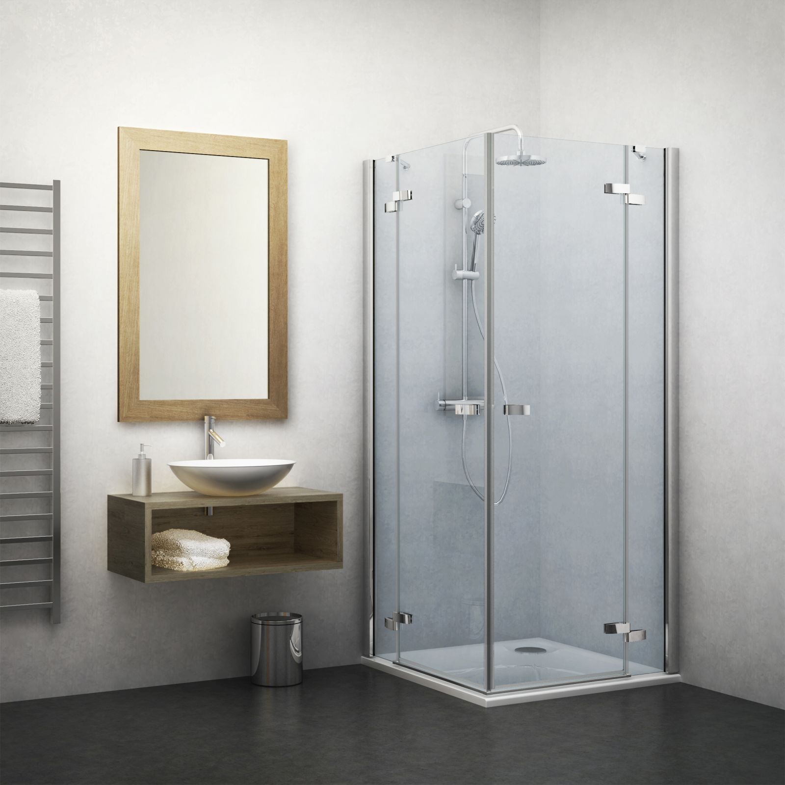 Elegant Corner - łazienka Roth — kabiny