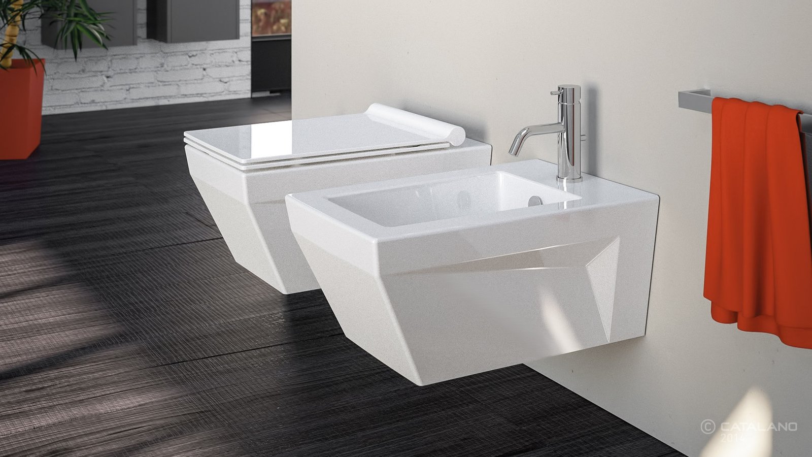 bidet i toaleta