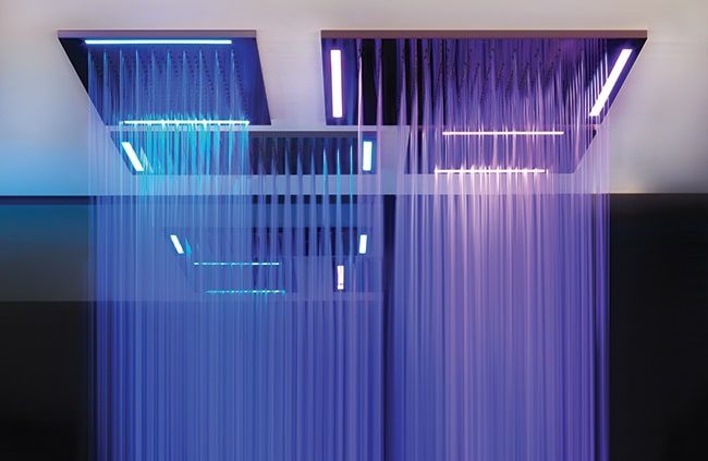 Afilo Gessi — baterie i zestawy natryskowe