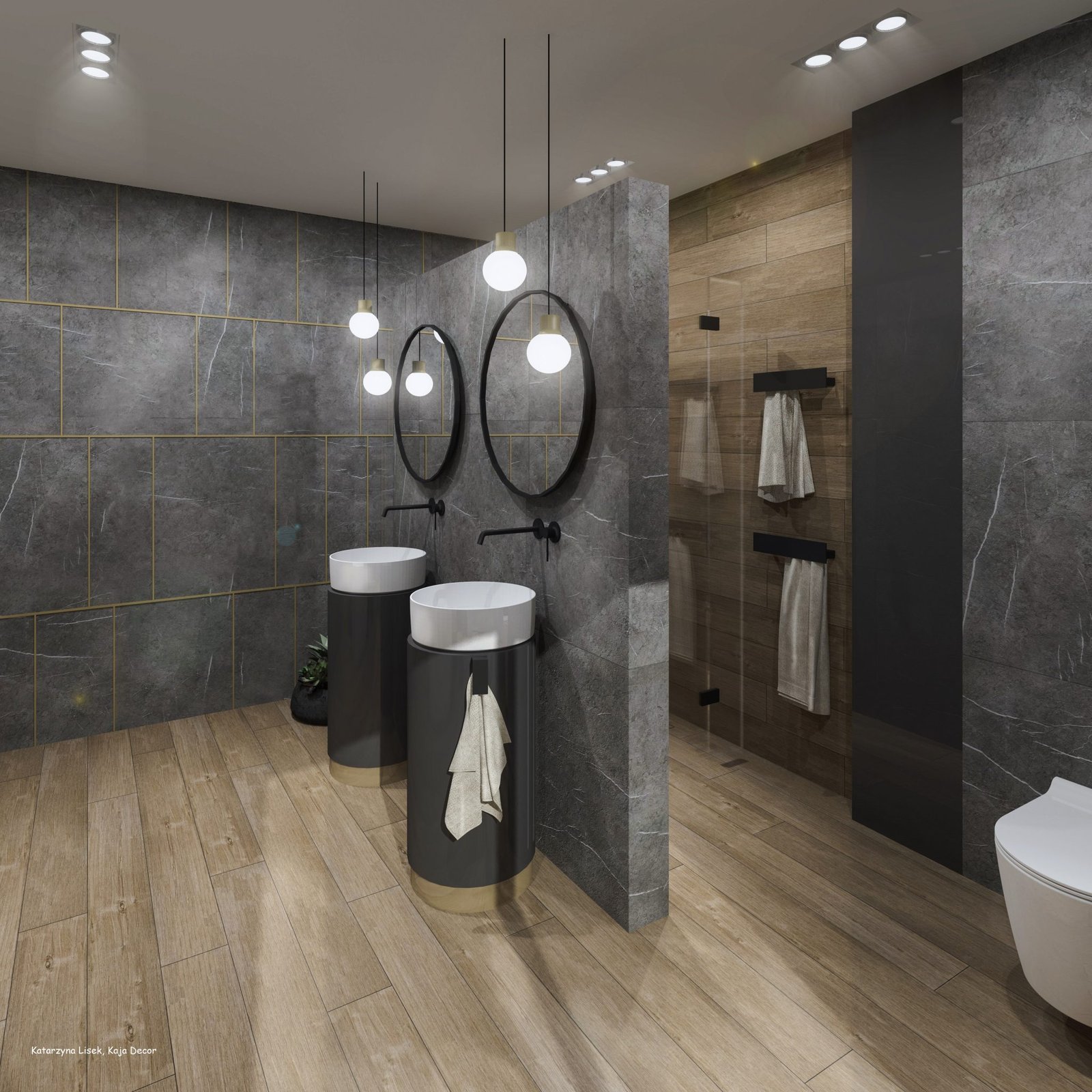 Łazienka w stylu industrialnym
