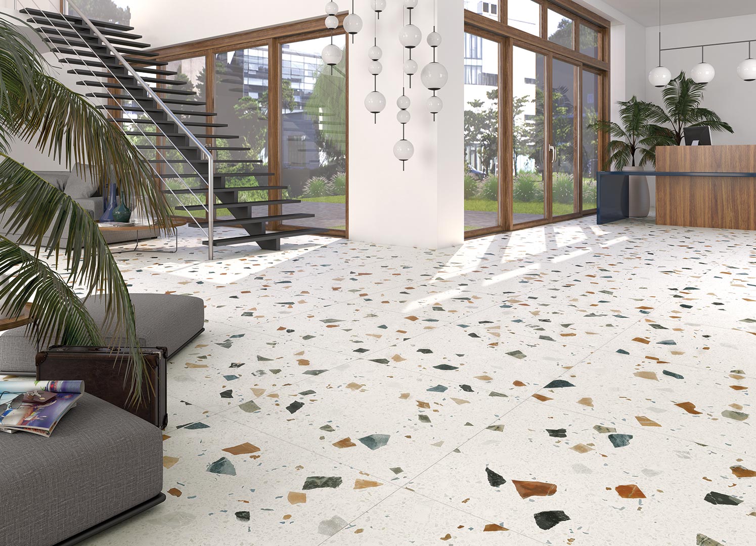 STRACCIATELLA-R NACAR Płytka gresowa 60x60 mat