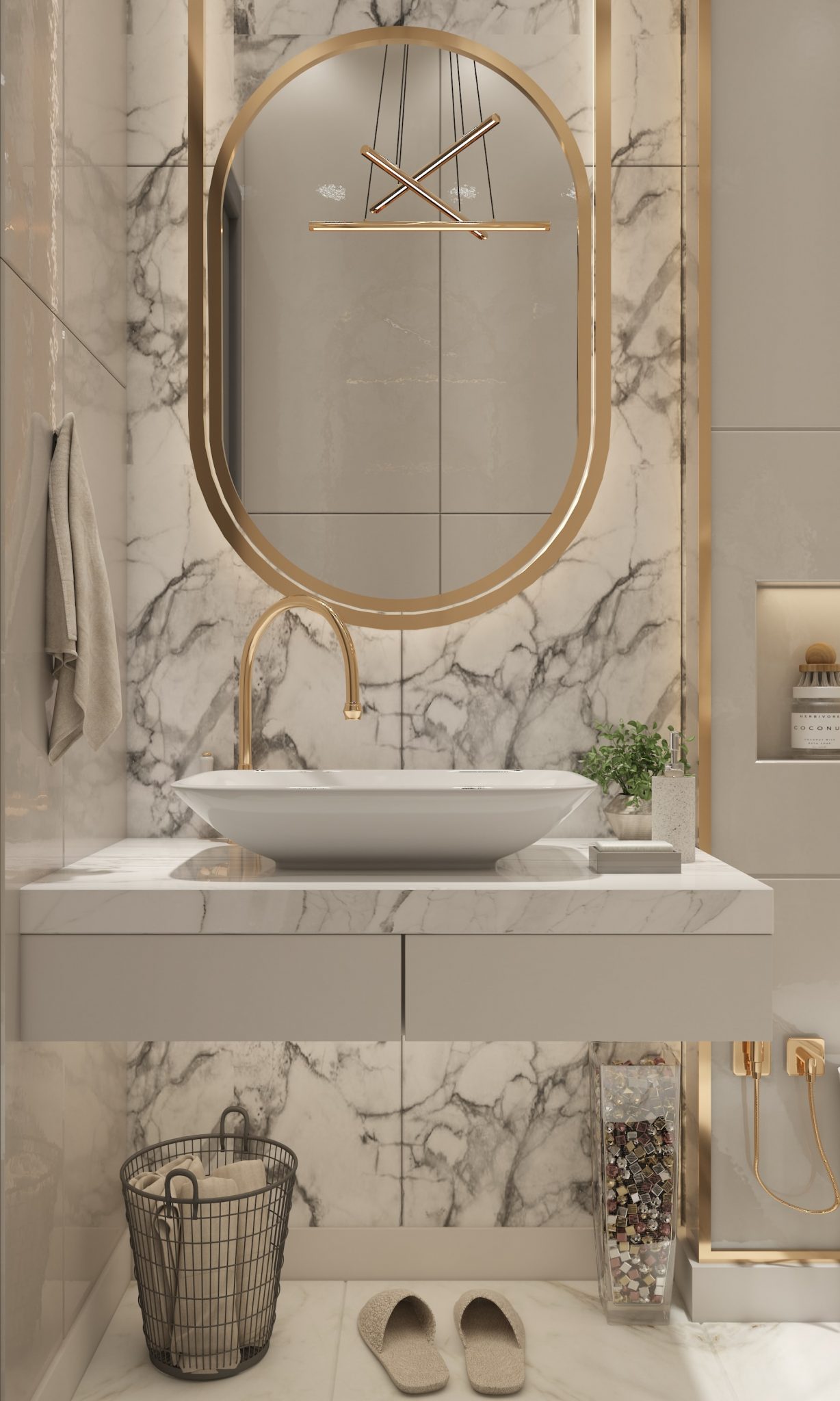 8 pomysłów na łazienkę bez okna