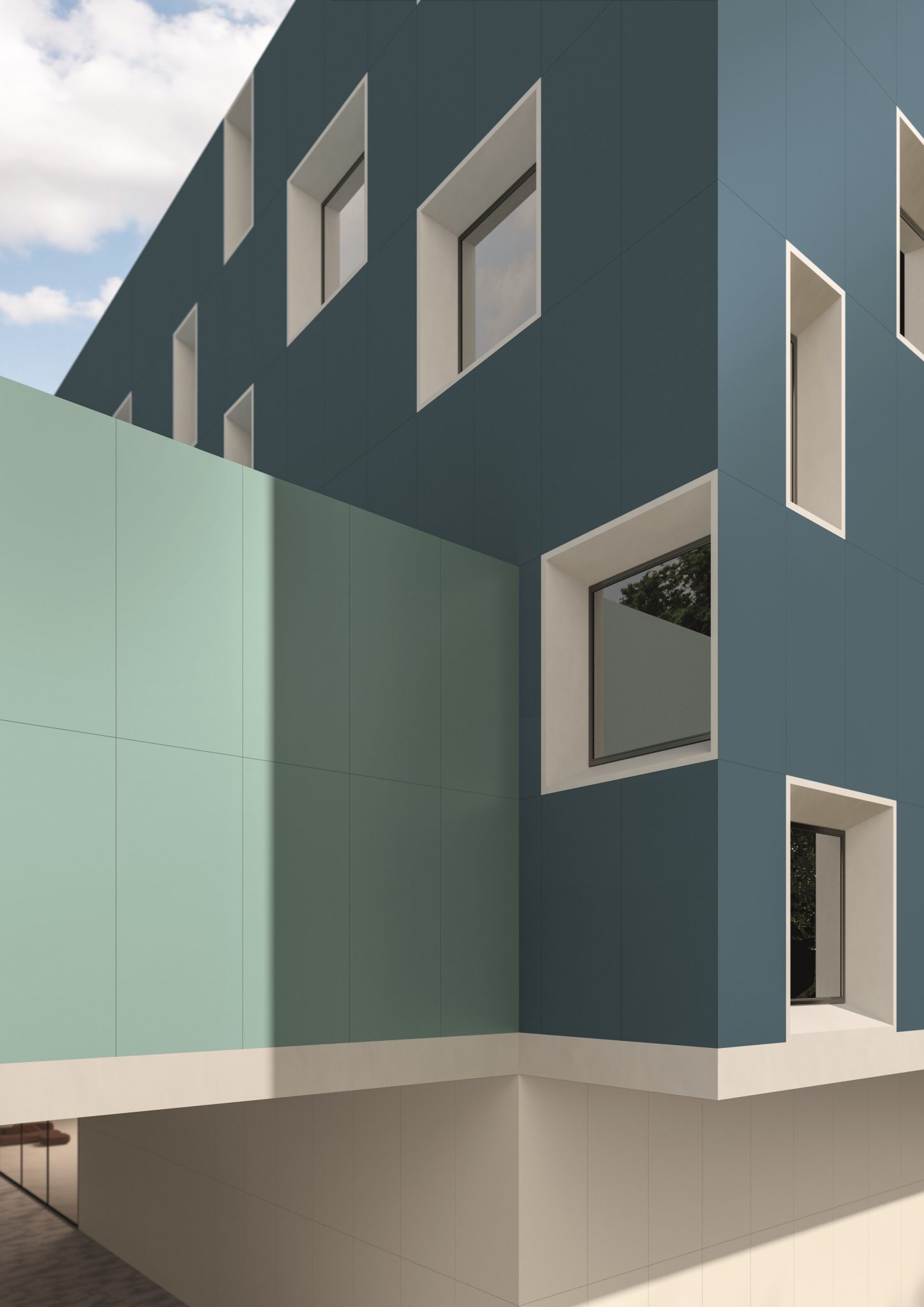 Atelier Casalgrande Padana — elewacja