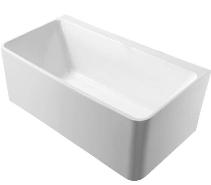 BOWLS BRICK Wanna wolnostojąca 72x150 biała połysk