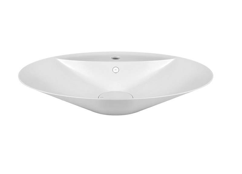 CONO Umywalka nablatowa 49.5X73.9 biała