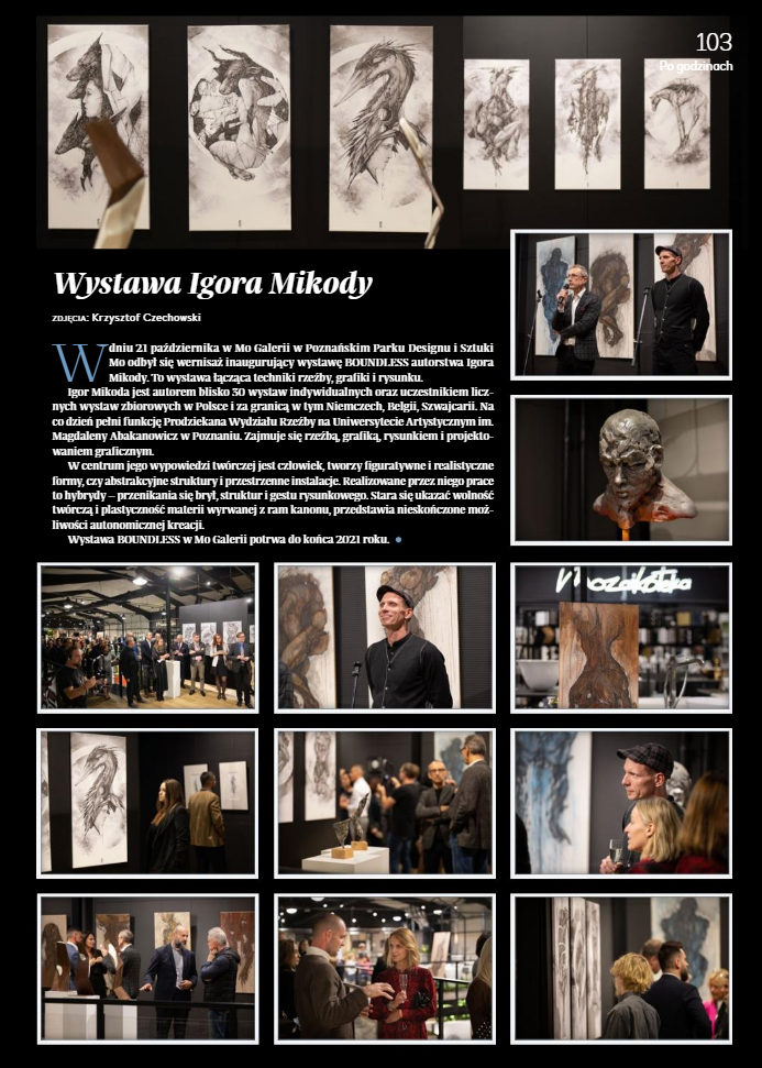 Wystawa "Boundless" na łamach magazynu Poznański Prestiż