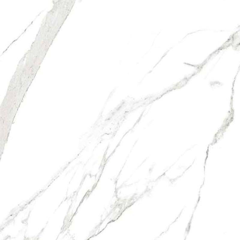 MARMOKER STATUARIO GRIGIO Płytka gresowa 120x120 biała lucido