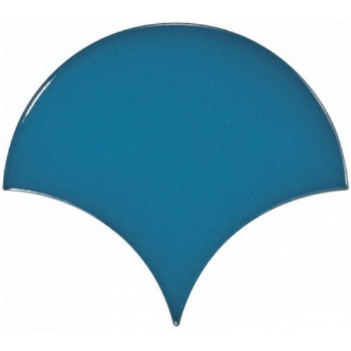 ELECTRIC BLUE FAN Płytka ceramiczna