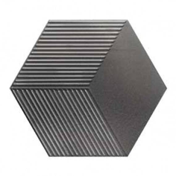 MINI HEXA CANALE GRAPHITE MATT Płytka ceramiczn