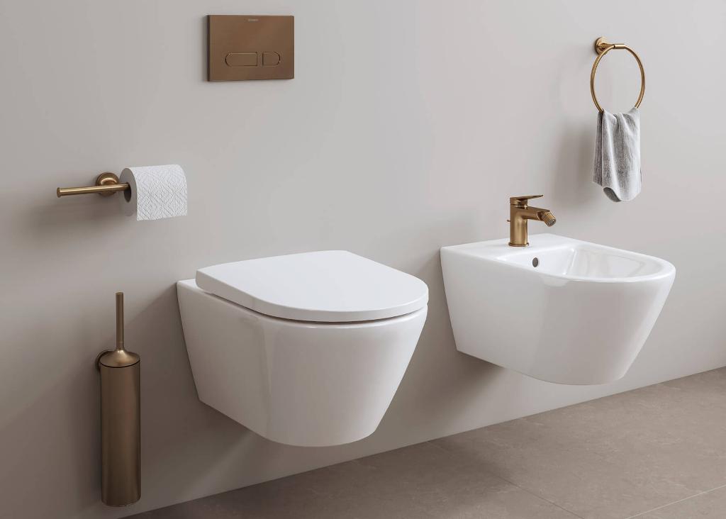Wave Duravit — baterie bidetowe
