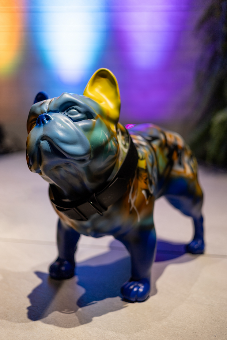 figurka bull dog