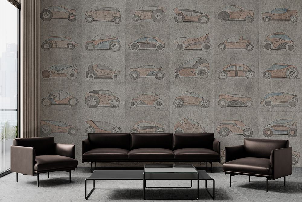 Automotive Motivo — fototapety